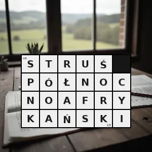 Rozwiązanie krzyżówki: struś czerwonoskóry - struś północnoafrykański | hasła, synonimy i podpowiedzi Hasło krzyżówkowe struś czerwonoskóry - struś północnoafrykański – rozwiązanie, synonimy, podpowiedzi i definicje krzyżówkowe